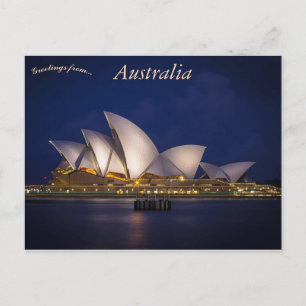 Postal Ópera de Sydney Australia