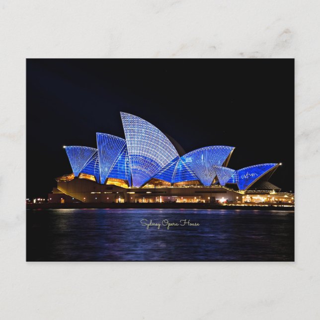 Postal Ópera de Sydney, Australia (Anverso)