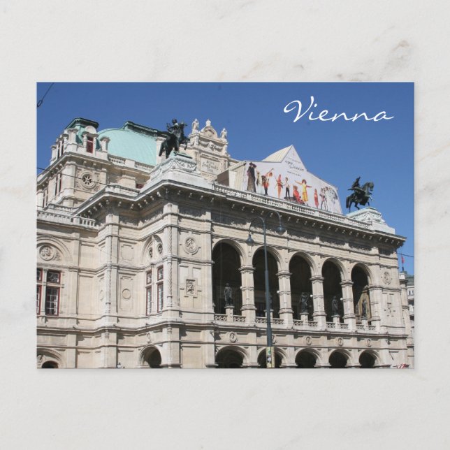 Postal ópera de viena (Anverso)