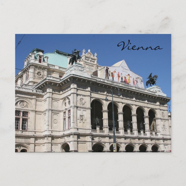 Postal ópera estatal de viena (Anverso)