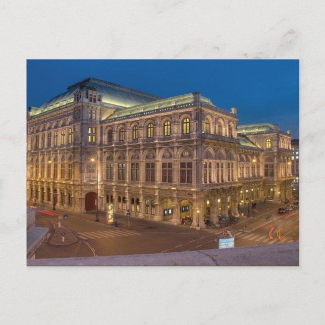 Postal Ópera Estatal de Viena, Austria (Anverso)