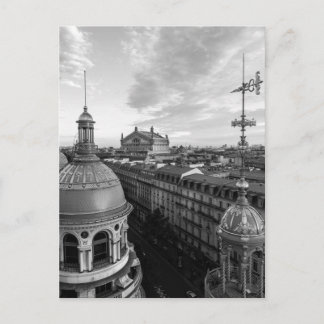 Postal opéra Garnier, París, Francia