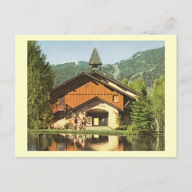 Postal Opera House, Sun Valley, Idaho Vintage (Anverso)