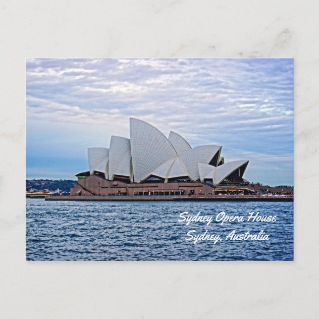 Postal Opera House - Sydney Australia Postcard (Anverso)