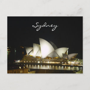 Postal ópera nocturna de sydney