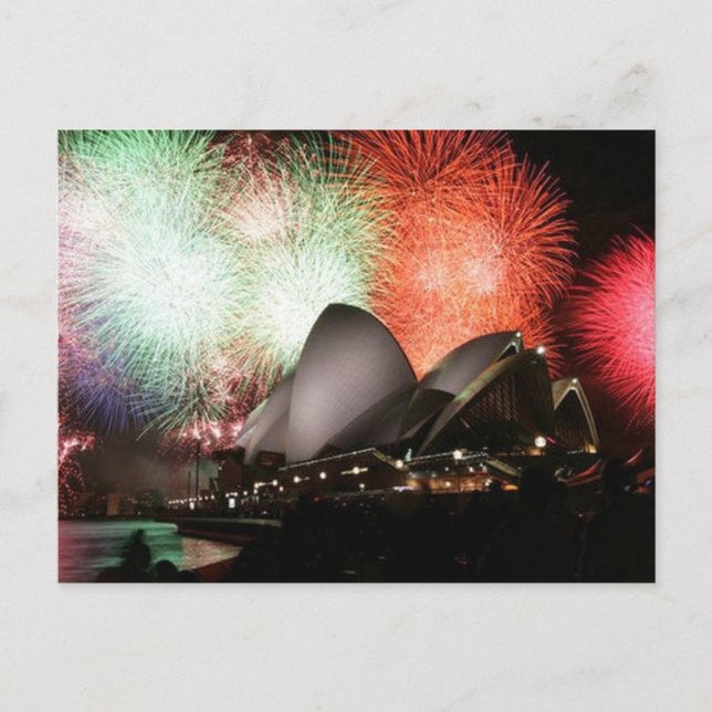 Postal Ópera Postcard-Sydney (Anverso)