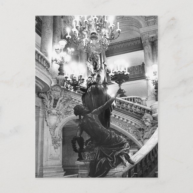 Postal Ópera Staircase (Anverso)