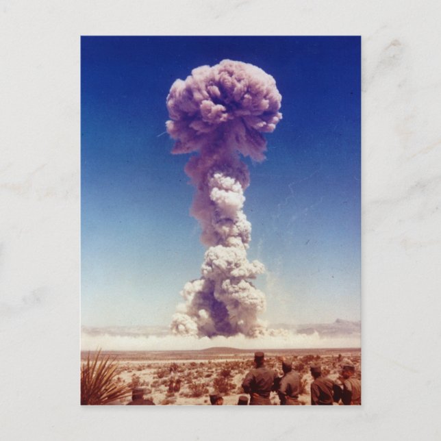 Postal Operación de ensayo de armas nucleares Buster-Jang (Anverso)