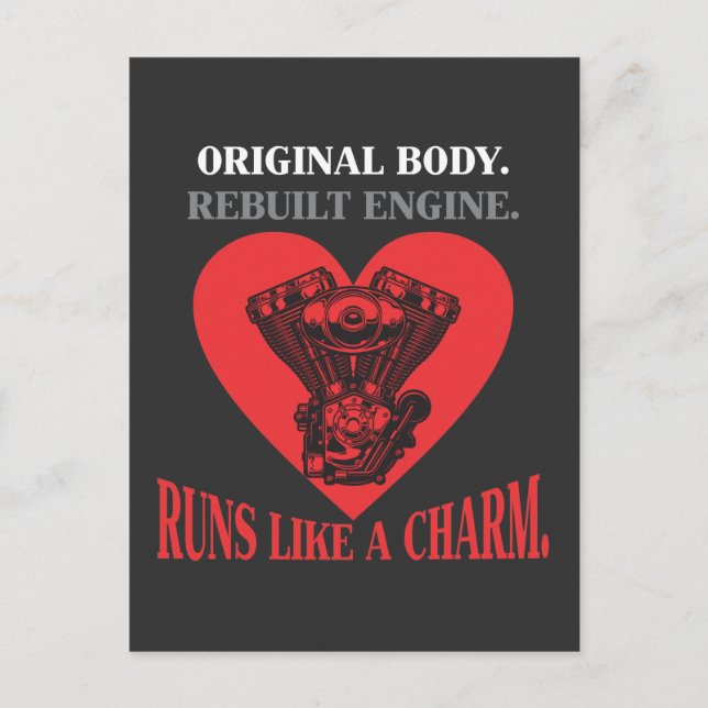 Postal Operación de recuperación de cirugía a corazón abi (Anverso)