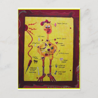 Postal Operación Pollo de goma