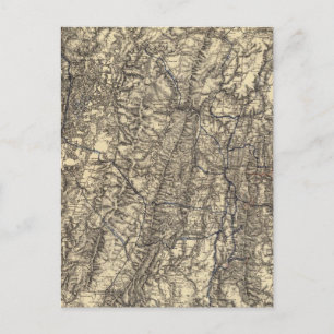 Postal Operaciones militares de la Campaña de Atlanta