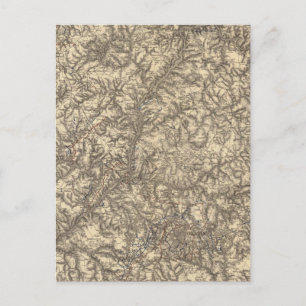 Postal Operaciones militares de la Campaña de Atlanta 2