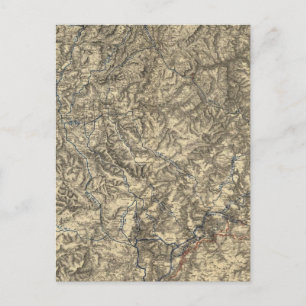 Postal Operaciones militares de la Campaña de Atlanta 3