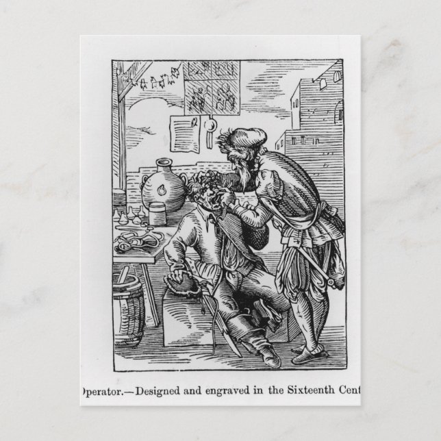 Postal Operador dental (Anverso)