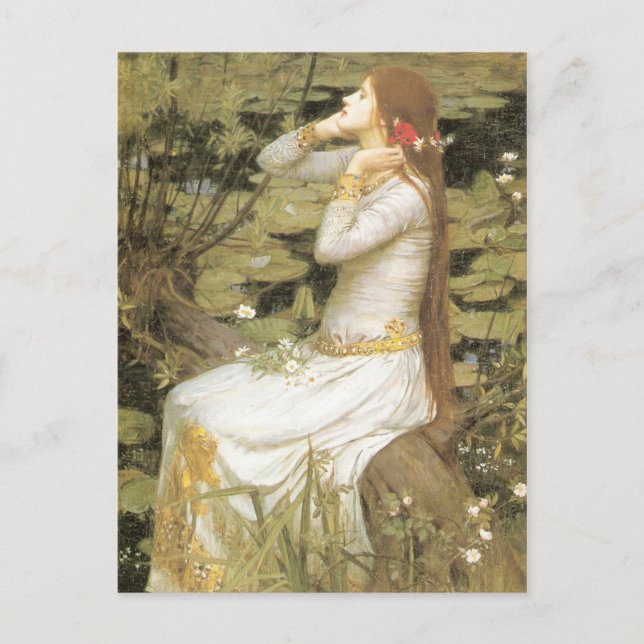 Postal Ophelia (Anverso)