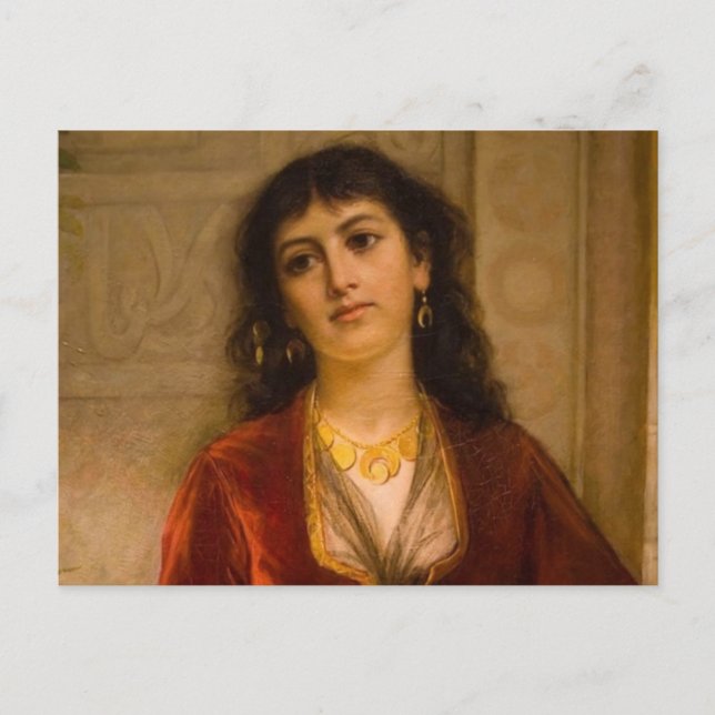 Postal Ophelia, la compañera indeseada (Anverso)