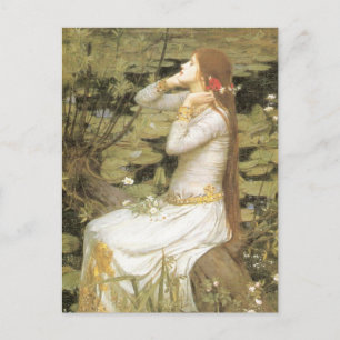 Postal Ophelia Por John William Waterhouse