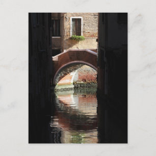 Postal Opinión de la ventana del puente de Venecia