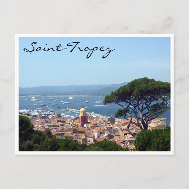 Postal opinión de saint-tropez (Anverso)