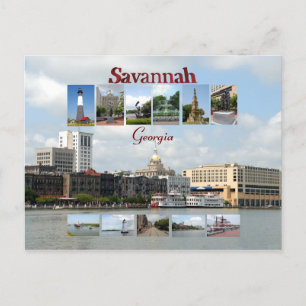 Postal Opiniones de Savannah Georgia