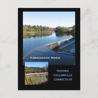 Postal Opiniones del río de Farmington