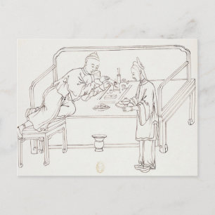 Postal Opio de tabaco