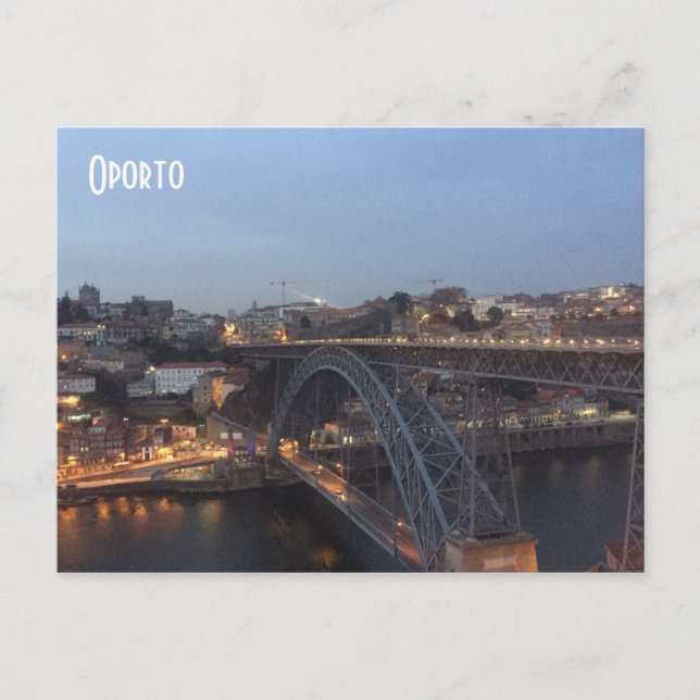 Postal Oporto (Anverso)