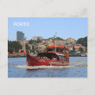 Postal Oporto: Douro boat, Portugal