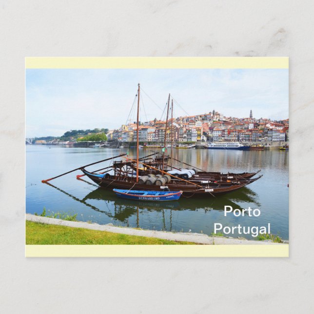 Postal Oporto en Portugal (Anverso)