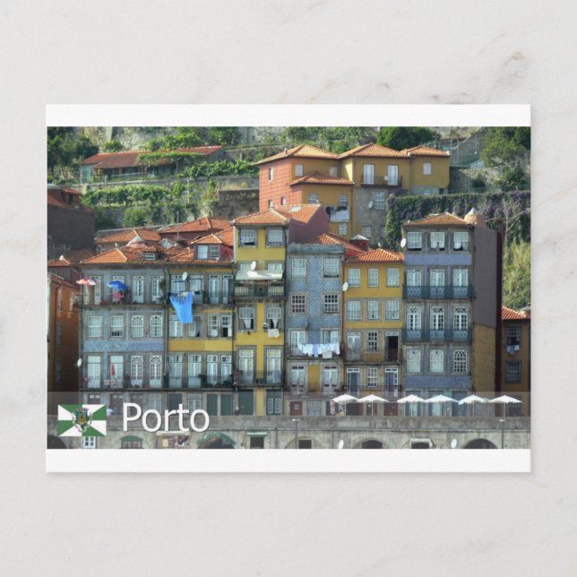Postal Oporto, Portugal (Anverso)