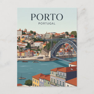 Postal Oporto Portugal