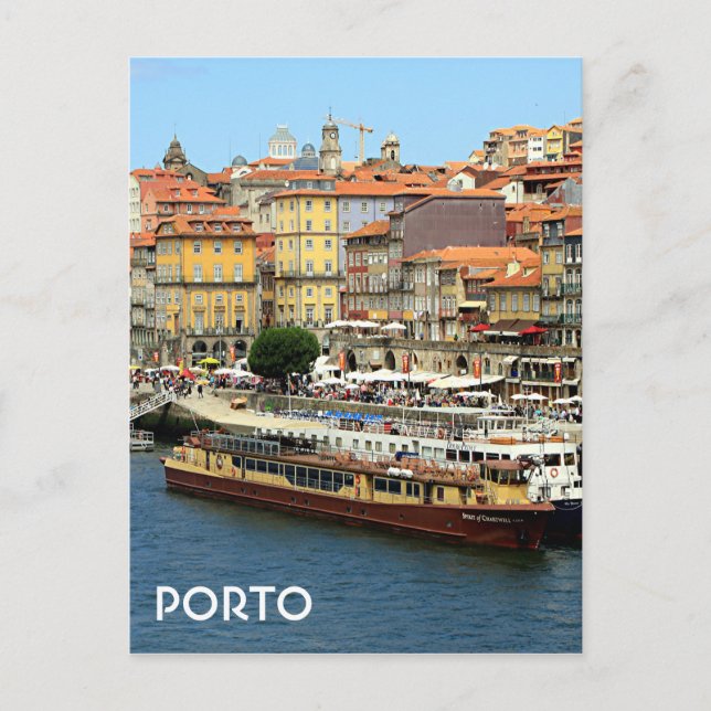 Postal Oporto, Portugal (Anverso)