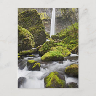 Postal OR, desfiladero del río Columbia, Elowah Falls y