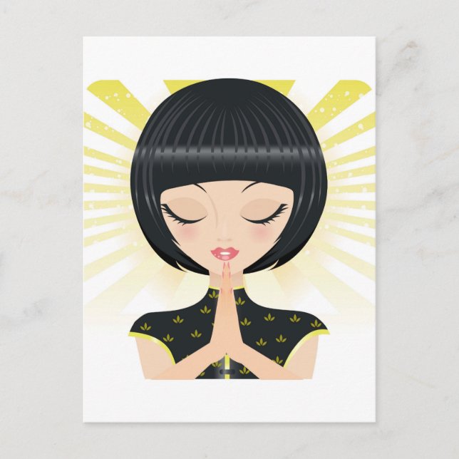 Postal Oración (Anverso)