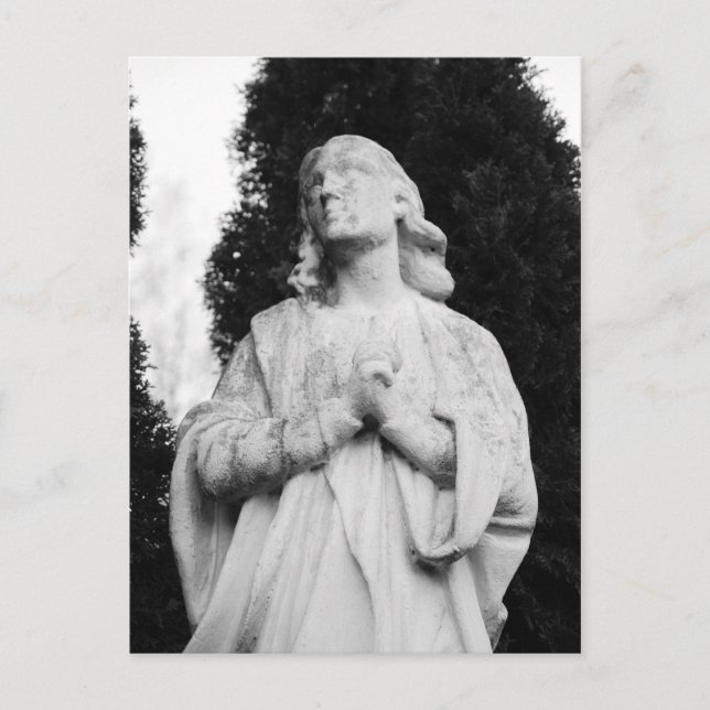 Postal Oración al cielo (Anverso)