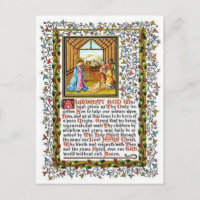 Oración cristiana con natividad