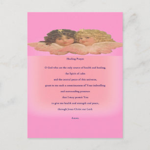 Postal Oración curativa para ellos