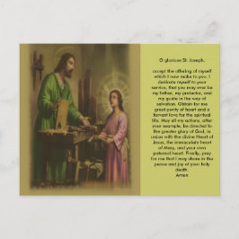 Postal Oración de San José