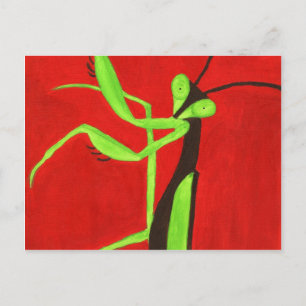 Postal Orando a Mantis