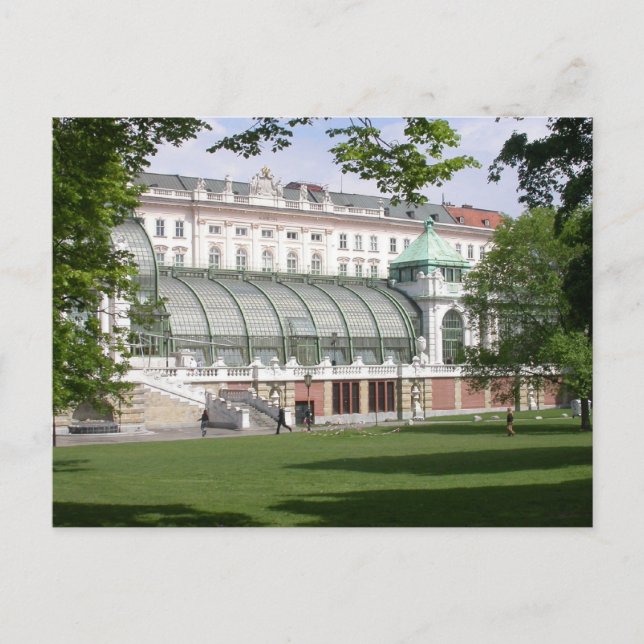 Postal Orangery Burggarten, Viena Austria (Anverso)