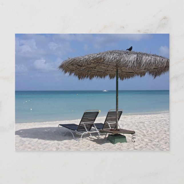 Postal oranjestad (Anverso)