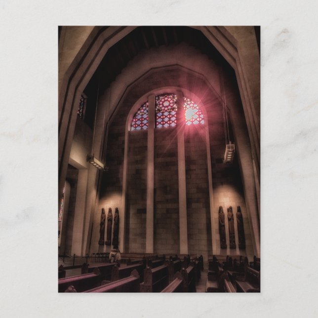 Postal Oratorio de San José, Montreal, Quebec (Anverso)