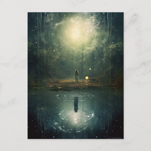 Postal Orbs of Light (Anverso)