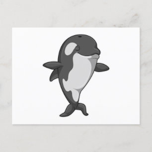 Postal Orca asesina en Yoga Fitness en Standing