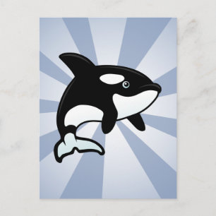 Postal Orca Cuta / Ballena Asesina