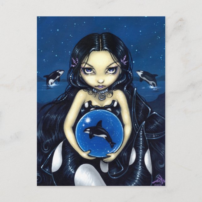 Postal "Orca Magic" (Anverso)
