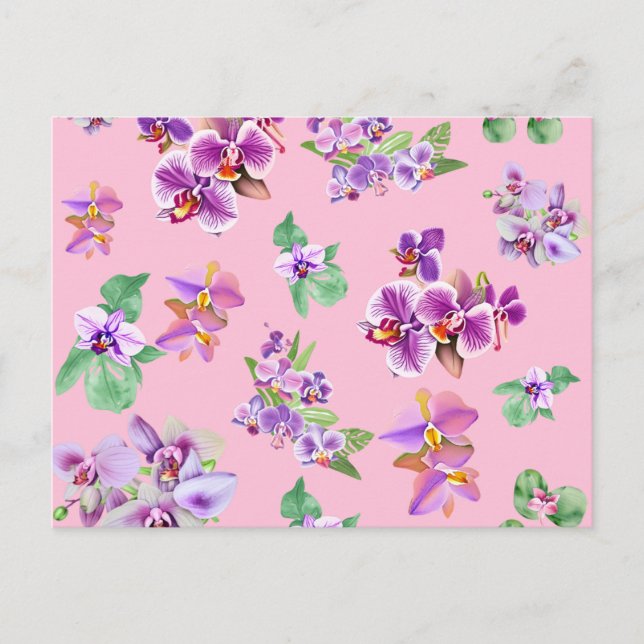 Postal Orchideen (Anverso)