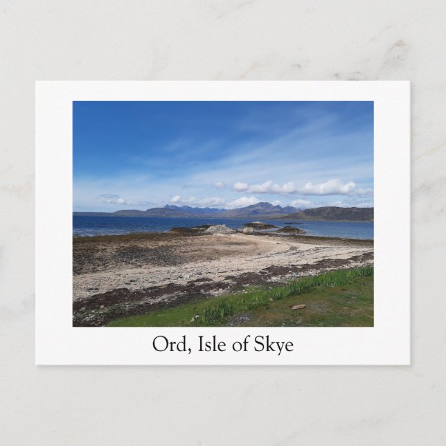 Postal Ord, Isla de Skye  (Anverso)