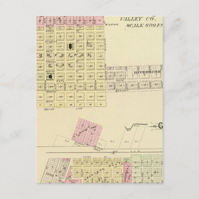 Postal Ord y Buffalo, Nebraska (Anverso)