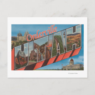 Postal Orderville, Utah - Escenas de letras grandes